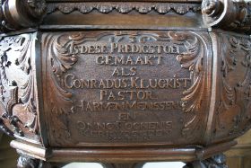 Detail van preekstoel